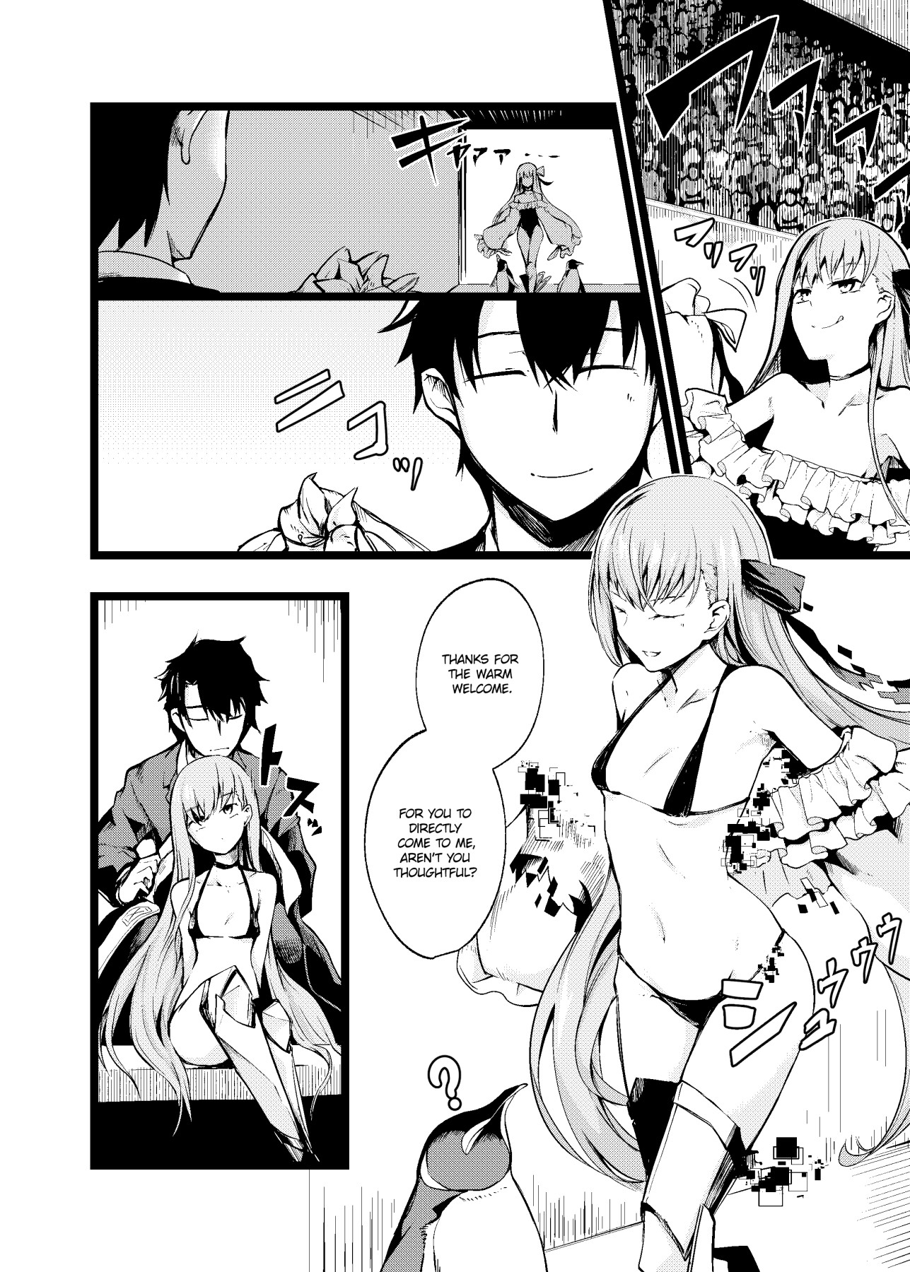 Hentai Manga Comic-Doing It With Meltryllis In Her Swimsuit-Read-3